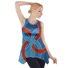 Svadebnik Symbol Slave Patterns Side Drop Tank Tunic by Nexatart