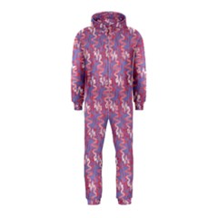 Pattern Abstract Squiggles Gliftex Hooded Jumpsuit (kids)