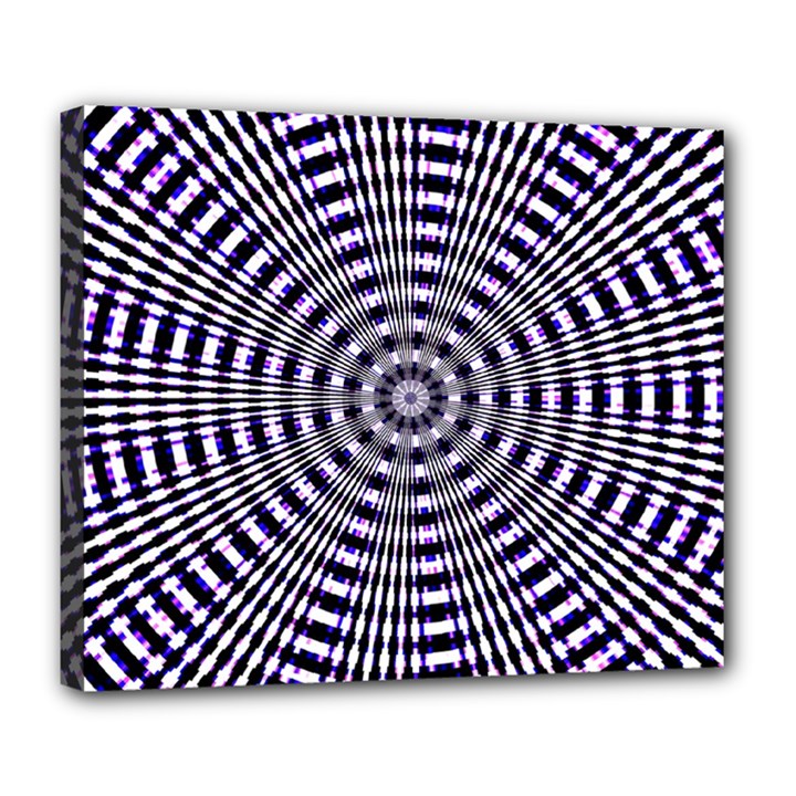 Pattern Stripes Background Deluxe Canvas 24  x 20  