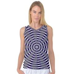 Pattern Stripes Background Women s Basketball Tank Top