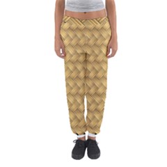 Wood Illustrator Yellow Brown Women s Jogger Sweatpants by Nexatart