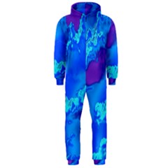 Sky Pattern Hooded Jumpsuit (men)  by Valentinaart