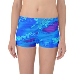 Sky Pattern Reversible Bikini Bottoms by Valentinaart