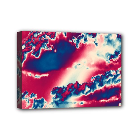 Sky pattern Mini Canvas 7  x 5 