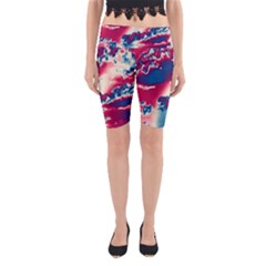 Sky pattern Yoga Cropped Leggings