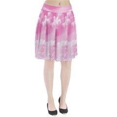 Sky Pattern Pleated Skirt by Valentinaart