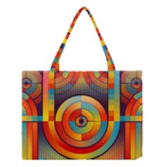 Abstract Pattern Background Medium Tote Bag