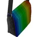 Spectrum Colours Colors Rainbow Flap Messenger Bag (L)  View2