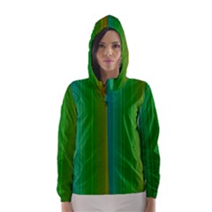 Spectrum Colours Colors Rainbow Hooded Wind Breaker (Women)