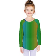 Spectrum Colours Colors Rainbow Kids  Long Sleeve Tee