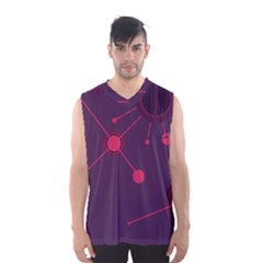 Abstract Lines Radiate Planets Web Men s Basketball Tank Top by Nexatart