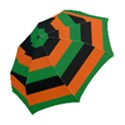 Color Green Orange Black Folding Umbrellas View2