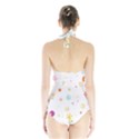 Flower Floral Star Balloon Bubble Halter Swimsuit View2