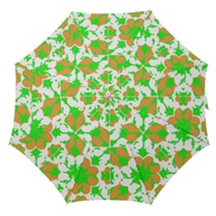 Graphic Floral Seamless Pattern Mosaic Straight Umbrellas by dflcprints