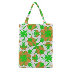 Graphic Floral Seamless Pattern Mosaic Classic Tote Bag by dflcprints