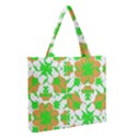 Graphic Floral Seamless Pattern Mosaic Medium Zipper Tote Bag View2