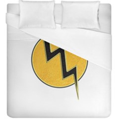 Lightning Bolt Duvet Cover (king Size)