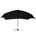 Black Pattern Dark Texture Background Mini Folding Umbrellas View3