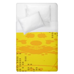 Texture Yellow Abstract Background Duvet Cover (single Size)