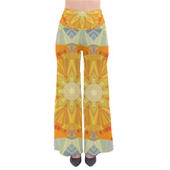 Sunshine Sunny Sun Abstract Yellow Pants by Nexatart