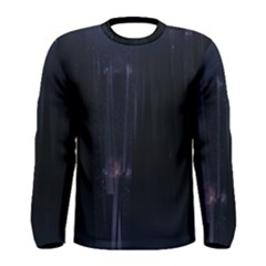 Abstract Dark Stylish Background Men s Long Sleeve Tee by Nexatart