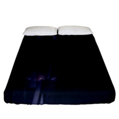 Abstract Dark Stylish Background Fitted Sheet (king Size)