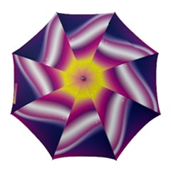 Rainbow Space Red Pink Purple Blue Yellow White Star Golf Umbrellas by Mariart