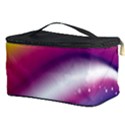 Rainbow Space Red Pink Purple Blue Yellow White Star Cosmetic Storage Case View3