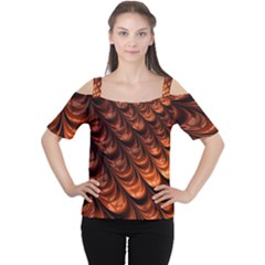 Fractal Mathematics Frax Hd Women s Cutout Shoulder Tee