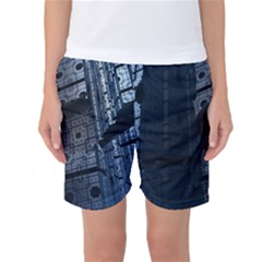 Graphic Design Background Women s Basketball Shorts