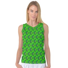 Abstract Art Circles Swirls Stars Women s Basketball Tank Top