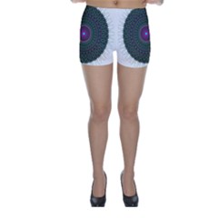 Pattern District Background Skinny Shorts