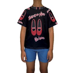 There Is No Place Like Home Kids  Short Sleeve Swimwear by Valentinaart