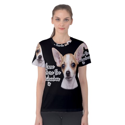 Chihuahua Women s Cotton Tee by Valentinaart