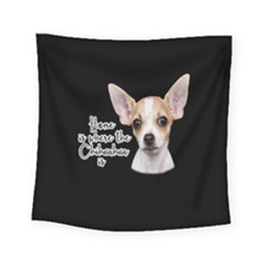 Chihuahua Square Tapestry (small)