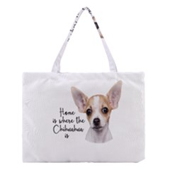 Chihuahua Medium Tote Bag by Valentinaart