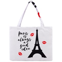 Paris Mini Tote Bag by Valentinaart