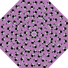 Pug Dog Pattern Straight Umbrellas by Valentinaart