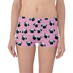 Pug Dog Pattern Reversible Bikini Bottoms