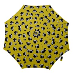 Pug dog pattern Hook Handle Umbrellas (Medium)