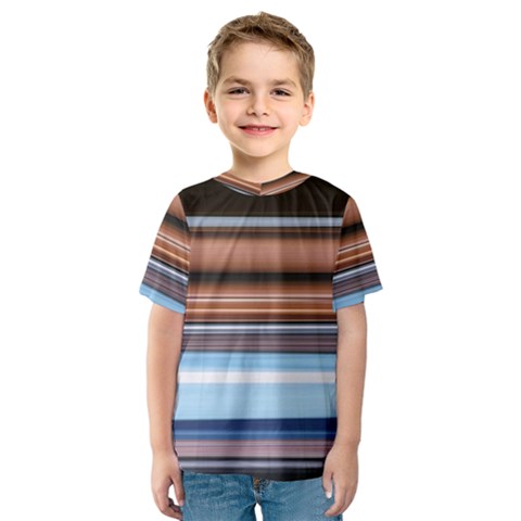 Color Screen Grinding Kids  Sport Mesh Tee by Nexatart