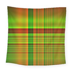 Multicoloured Background Pattern Square Tapestry (large) by Nexatart