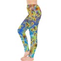 Color Particle Background Leggings  View3