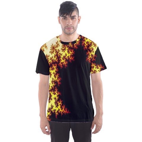 A Fractal Image Men s Sport Mesh Tee by Nexatart