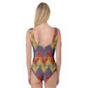 Aztec South American Pattern Zig Zag Princess Tank Leotard  View2