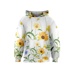 Flowers Flower Of The Field Kids  Pullover Hoodie by Nexatart