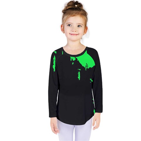 Abstraction Kids  Long Sleeve Tee by Valentinaart