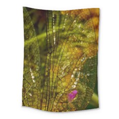 Dragonfly Dragonfly Wing Insect Medium Tapestry by Nexatart