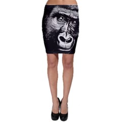Gorilla Bodycon Skirt by Valentinaart