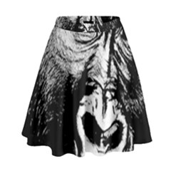 Gorilla High Waist Skirt by Valentinaart